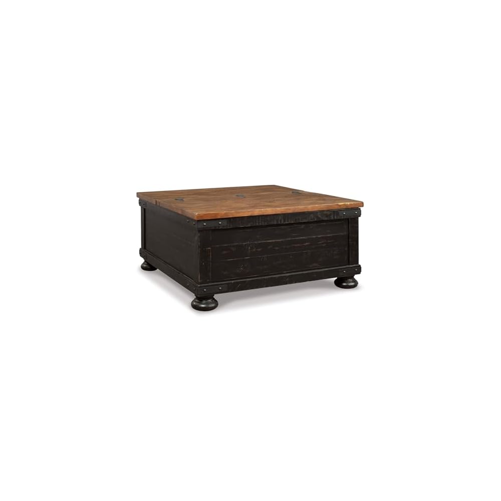 Signature Design by Ashley Lift Top Coffee Table with Storage, Farmhouse