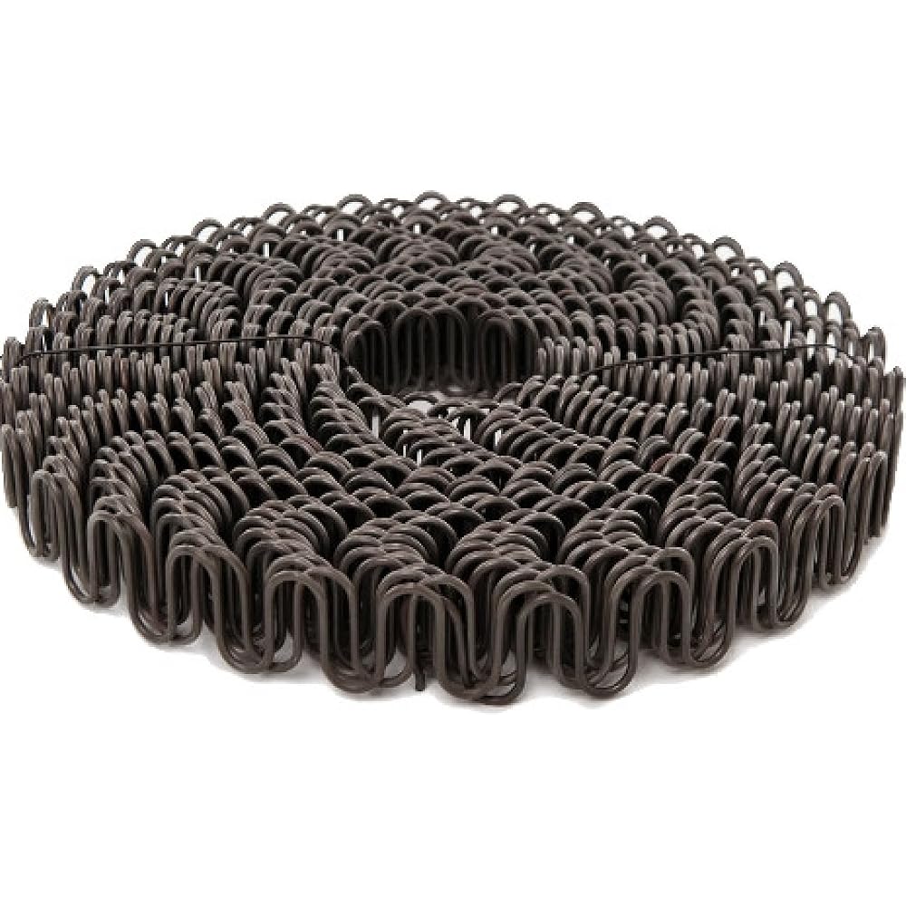 B.C. Upholstery Zig Zag No Sag Furniture Spring (Sinuous Wire) - 8 Gauge/ 10 Yd (30') Roll